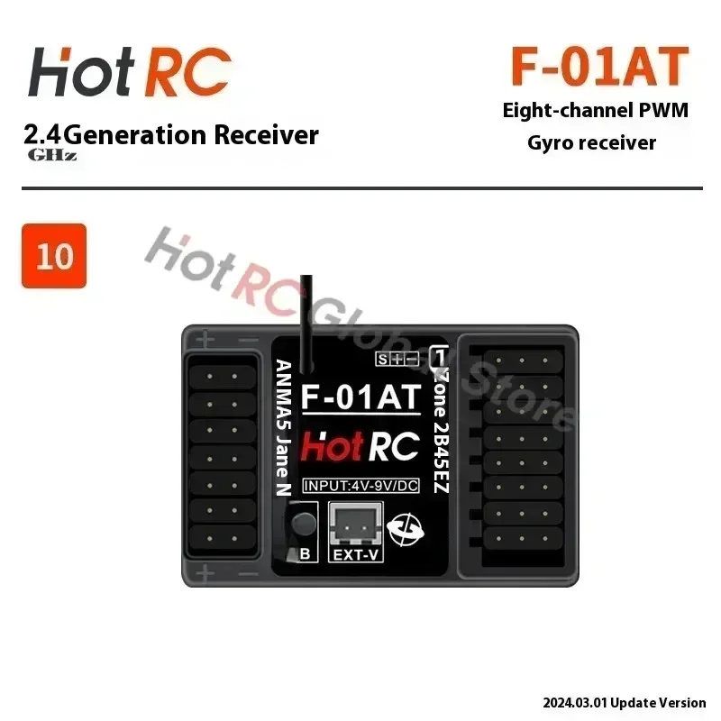 Ricevitore HOTRC 2.4Ghz a 4/6/ - Drone Racing Receiver recensione e prezzo