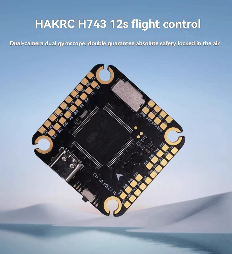 HAKRC H743 Flight Controller 8 - Drone Racing Flight Controller recensione e prezzo