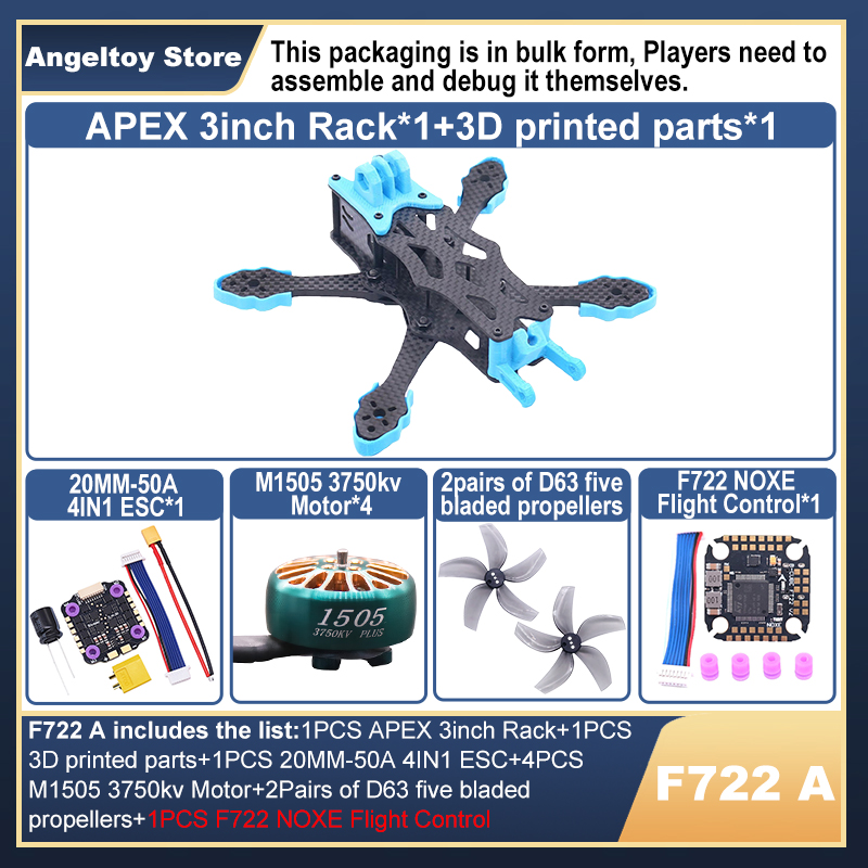 B-CUBE APEX Kit Telaio Drone F - Drone Racing Flight Controller recensione e prezzo